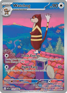 White Flare Watchog 153/086 Englisch - Sammelkarten