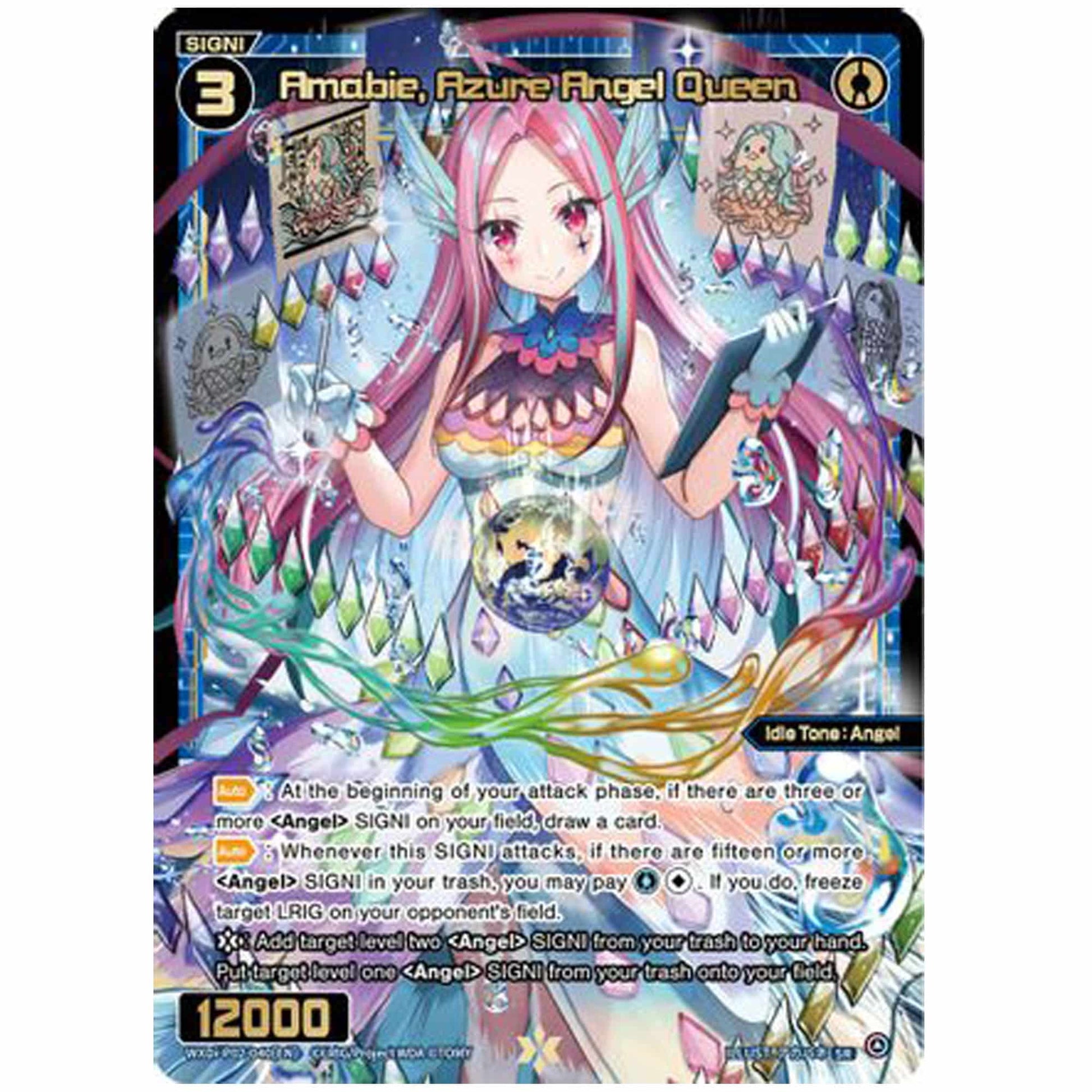 Wixoss Amabie Azure Angel Queen P02 EN - Sammelkarten