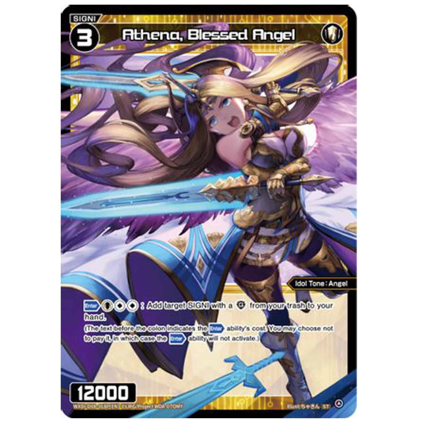 Wixoss Athena Blessed Angel P06 Englisch - Sammelkarten