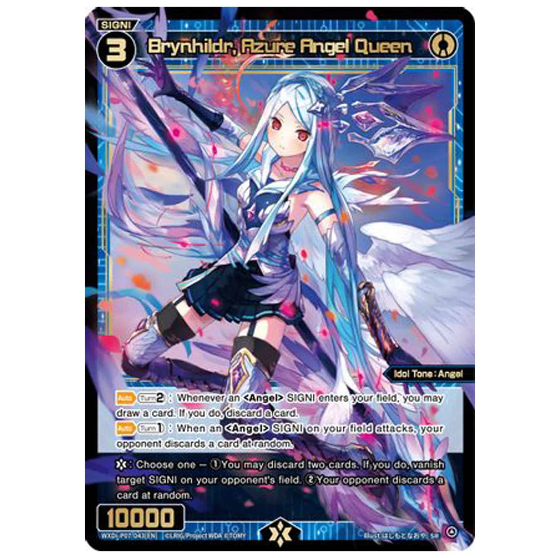 Wixoss Brynhildr Azure Angel Queen P07 EN - Sammelkarten