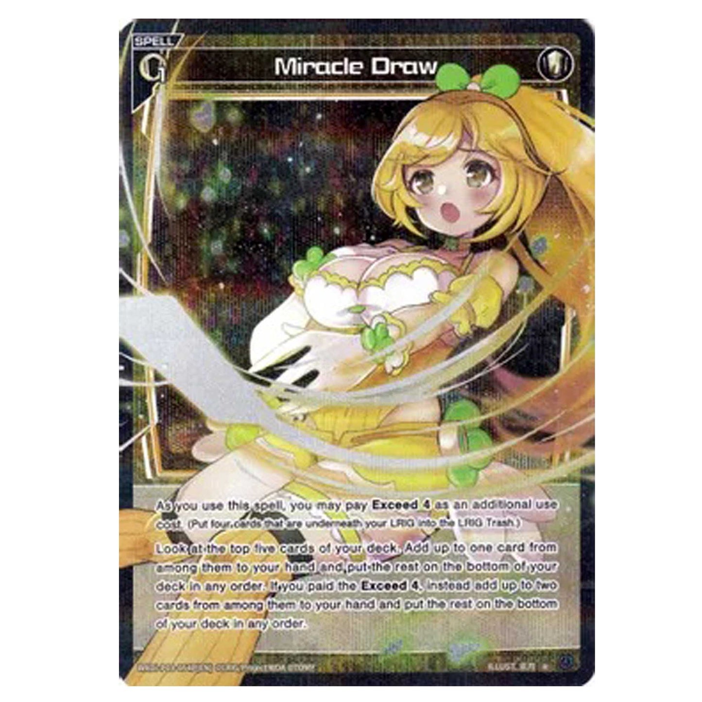 Wixoss Miracle Draw (Parallel Foil) Englisch