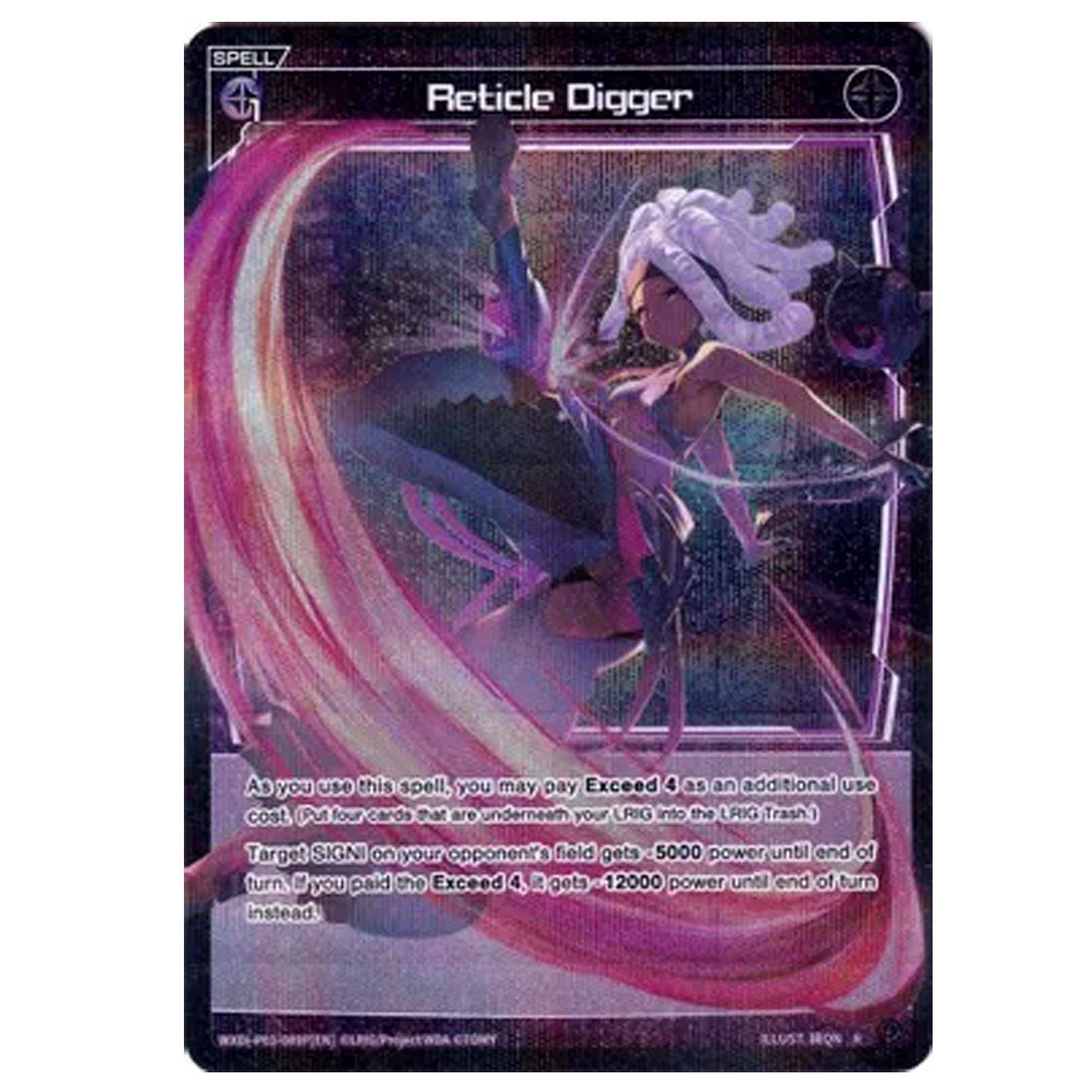 Wixoss Reticle Digger (Parallel Foil) Englisch - Sammelkarten