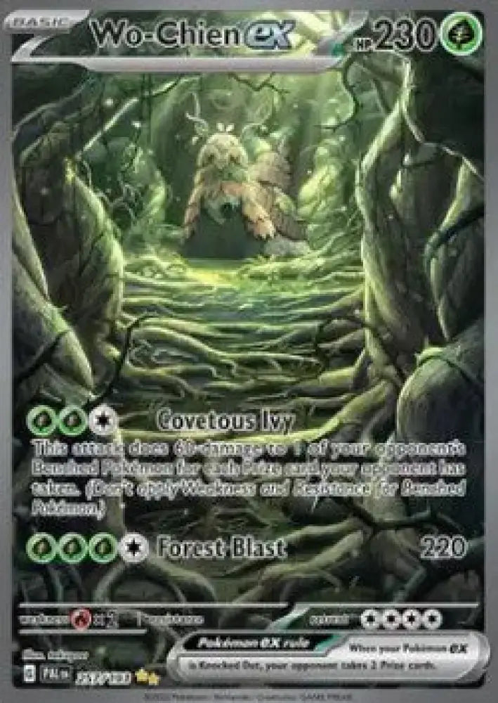 Wo-Chien ex - Paldea Evolved (Special Illustration Rare) [PAL-257]