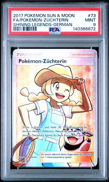Pokémon Breeder - Shining Legends (Ultra Rare) – Pokémon Sammelkarte