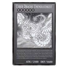 Yugioh XXL Karte Cyber Drache Unendlichkeit (Oversize)