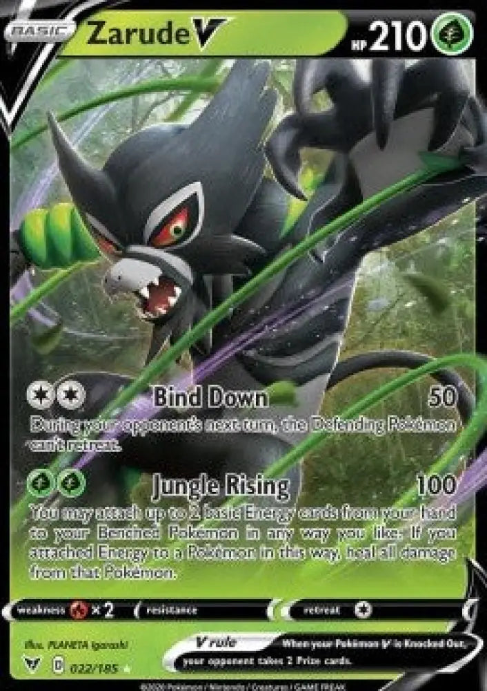 Zarude V - Vivid Voltage (Ultra Rare) [VIV-22]