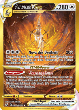 Zenit der Könige Arceus VSTAR GG70/GG70 Deutsch - Sammelkarten