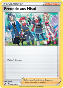 Zenit der Könige Freunde aus Hisui 130/159 Deutsch - Sammelkarten