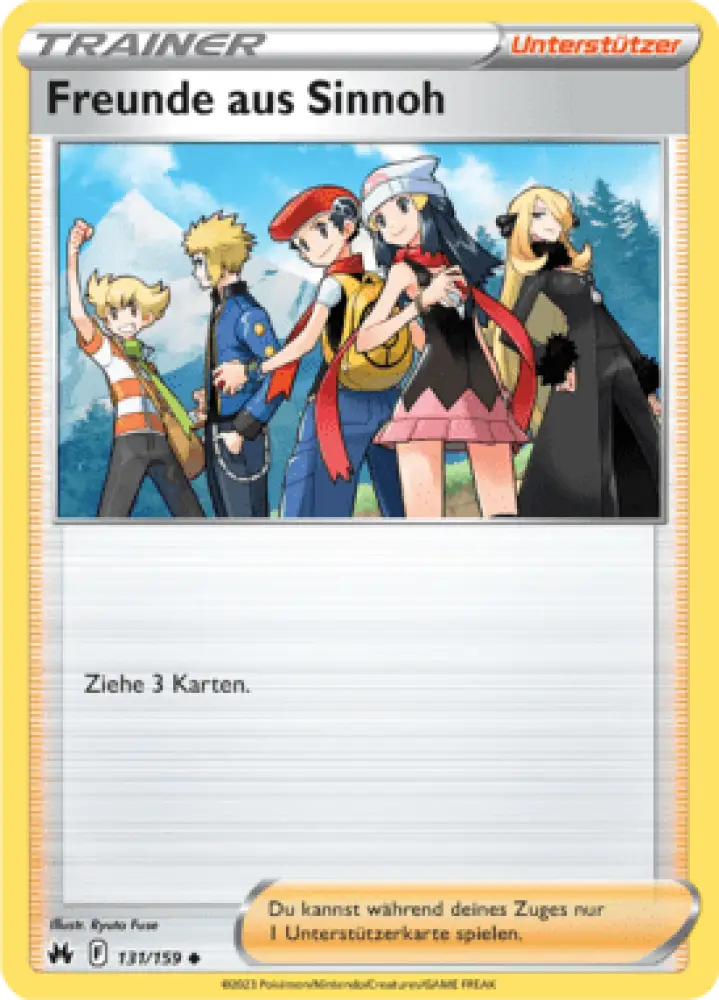 Zenit der Könige Freunde aus Sinnoh 131/159 Deutsch - Sammelkarten