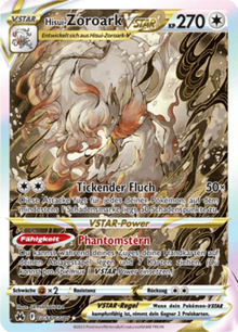 Zenit der Könige Hisui-Zoroark VSTAR GG56/GG70 Deutsch - Sammelkarten