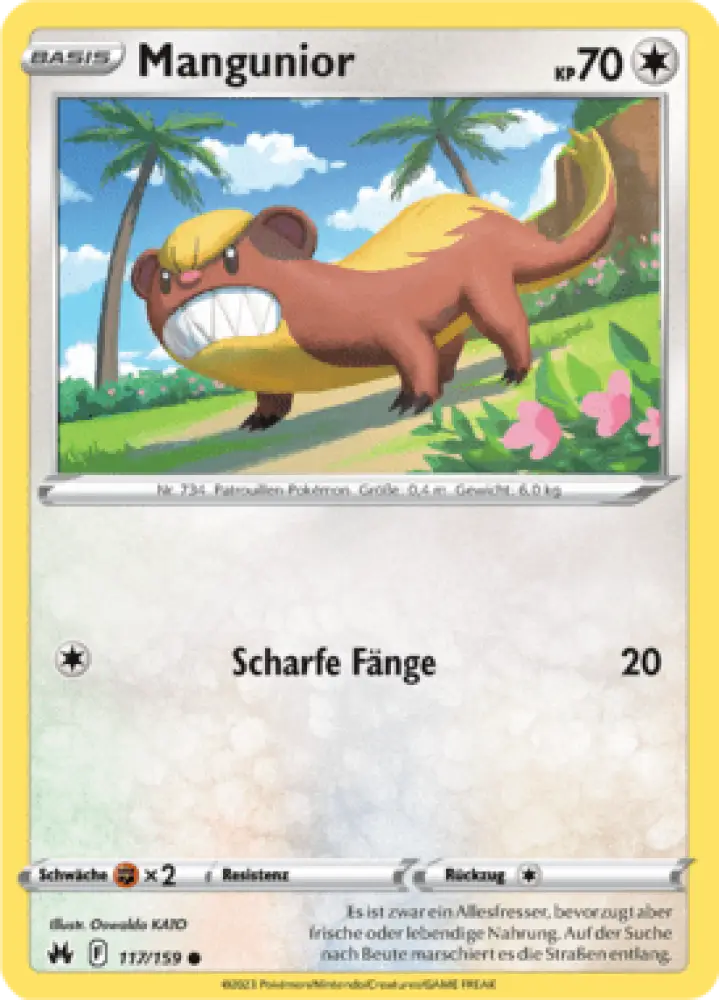 Zenit der Könige Mangunior 117/159 Deutsch - Sammelkarten